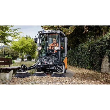 Karcher MC80 Municipal Street Sweeper Leaves Cleanup