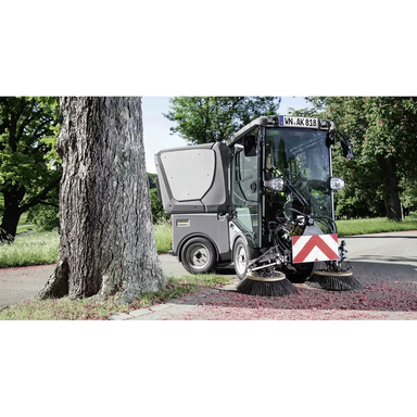 Karcher MC80 Municipal Street Sweeper Walking Path Cleanup