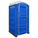 PolyJohn PJN3 Portable Restroom Standard Model In The Color Blue