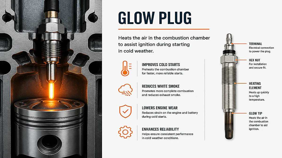 Glow Plugs vs Intake, Block, and Coolant Heaters for Cold Weather Diesel Generators