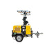 Axiom EDLT-8C Hybrid Electric Diesel Mobile Light Tower With Lights Retracted