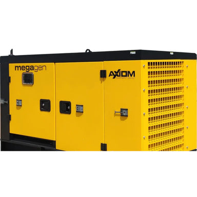 Axiom Megagen X-Series X70 70kva 51kw towable mobile diesel generator side view