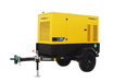 Axiom Megagen Z-Series Z30 30kVA 24kW towable diesel generator side view