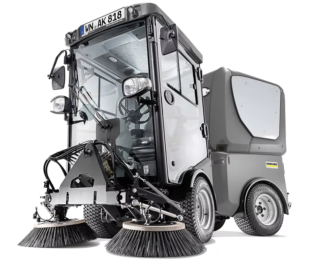 Karcher MC 80 Municipal Street Sweeper – Diesel, 42 HP