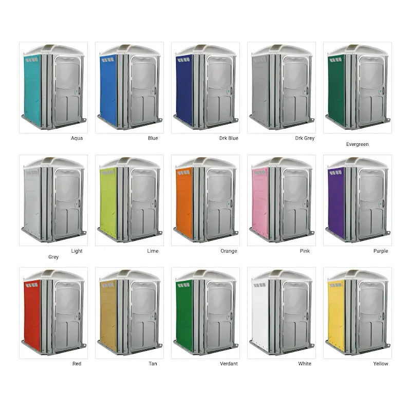 PolyJohn Comfort XLT Portable Restroom Fresh Flush Model PH04-3000 Color Options