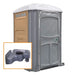 PolyJohn Comfort XLT Portable Restroom Recirculating Flush Model PH04-2000 Main Exterior Interior View