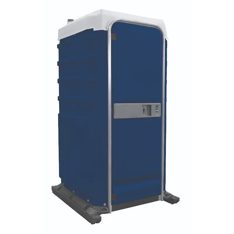 PolyJohn FS3 Fleet Portable Restroom Fresh Flush Model In The Color Dark Blue