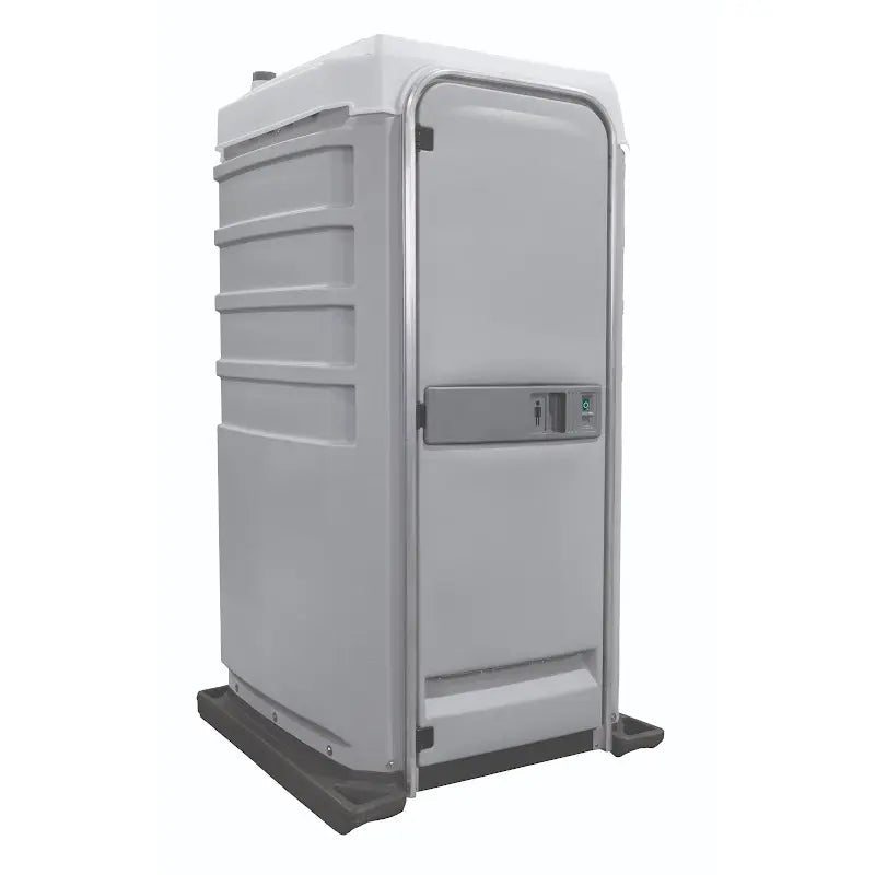 PolyJohn FS3 Fleet Portable Restroom Fresh Flush Model In The Color Light Gray