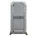 PolyJohn FS3 Fleet Portable Restroom Recirculating Flush Model In Light Gray Color Front View