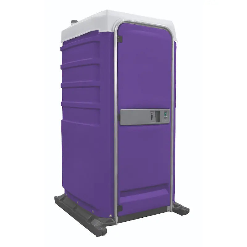 PolyJohn FS3 Fleet Portable Restroom Recirculating Flush Model In The Color Purple