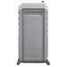PolyJohn FS3 Fleet Portable Restroom Standard Model In Light Gray Color Back View