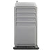 PolyJohn FS3 Fleet Portable Restroom Standard Model In Light Gray Color Side View