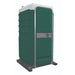 PolyJohn FS3 Fleet Portable Restroom Standard Model In The Color Evergreen