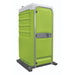PolyJohn FS3 Fleet Portable Restroom Standard Model In The Color LimeGreen