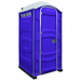 PolyJohn PJN3 Portable Restroom Fresh Flush Model In The Color Purple
