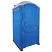 PolyJohn PJP4 Portable Restroom Fresh Flush Model In The Color Blue