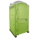 PolyJohn PJP4 Portable Restroom Fresh Flush Model In The Color Lime