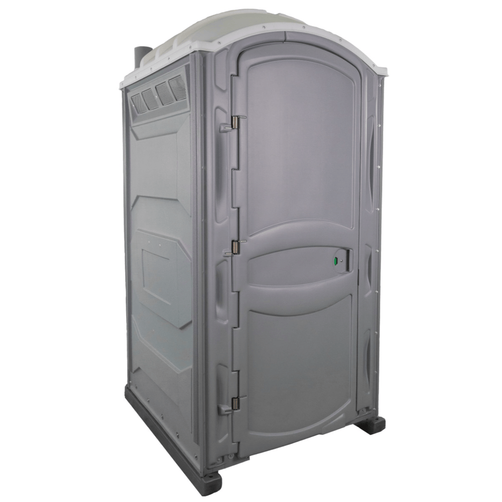 PolyJohn PJP4 Portable Restroom Static Model In The Color Pewter Gray
