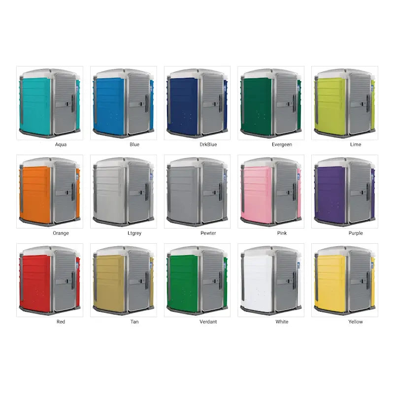 PolyJohn We_ll Care III ADA Portable Restroom Standard Model SA1-1000 Color Options